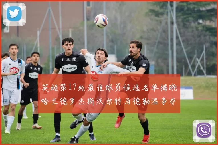 英超第17轮最佳球员候选名单揭晓哈兰德罗杰斯沃尔特马德勒温争夺荣誉