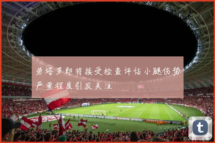 劳塔罗即将接受检查评估小腿伤势严重程度引发关注